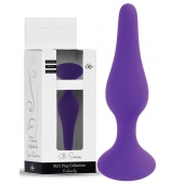 Фиолетовая анальная втулка Silcone Purple Plug Large - 12,5 см. - Boys of Toys в Симферополе Фиолетовая анальная втулка Silcone Purple Plug Large - 12,5 см. - Boys of Toys