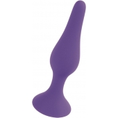 Фиолетовая анальная втулка Silcone Purple Plug Extra Large - 15,5 см. - Boys of Toys в Симферополе Фиолетовая анальная втулка Silcone Purple Plug Extra Large - 15,5 см. - Boys of Toys