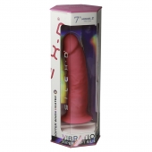 Розовый вибратор-реалистик SileXD Model 2 7  - 17.5 см. - Adrien Lastic