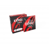 Презервативы с ароматом колы Expert Cola - 3 шт. - Expert - купить с доставкой в Симферополе