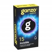 Супертонкие презервативы Ganzo Invisible - 15 шт. - Ganzo - купить с доставкой в Симферополе