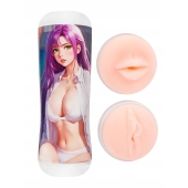 Двусторонний мастурбатор аниме - ротик и вагина - Tokyo Style - в Симферополе купить с доставкой