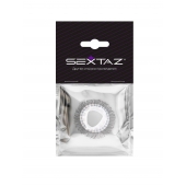 Эластичное эрекционное кольцо с длинными черными «ресничками» - Sextaz - в Симферополе купить с доставкой