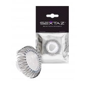 Эластичное эрекционное кольцо с длинными черными «ресничками» - Sextaz - в Симферополе купить с доставкой