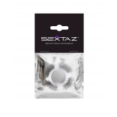 Эластичное кольцо с «ресничками» и 4 шариками - Sextaz - в Симферополе купить с доставкой