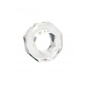 Прозрачное эрекционное кольцо в форме гайки - Sex Expert - в Симферополе купить с доставкой