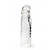 Прозрачная закрытая насадка на член - 15 см. - Sex Expert - в Симферополе купить с доставкой