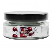Массажная свеча «Спелая вишня» - 50 мл. - SGAN - купить с доставкой в Симферополе