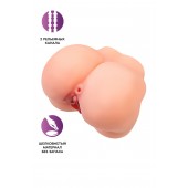 Реалистичный мастурбатор в форме попки с 2 любовными входами - No Name - в Симферополе купить с доставкой