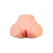 Телесный реалистичный мастурбатор-полуторс с 2 любовными входами - No Name - в Симферополе купить с доставкой