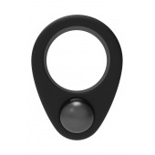 Черное эрекционное кольцо Cockring Single Weight - Dream Toys - в Симферополе купить с доставкой