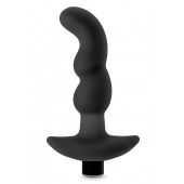 Черный вибромассажер простаты Prostate Massager 03 - 15,2 см. - Blush Novelties - в Симферополе купить с доставкой