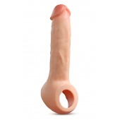 Телесная насадка-удлинитель Thrive 8.75 Inch Realistic Penis Extender Sleeve - 22,2 см. - Blush Novelties - в Симферополе купить с доставкой