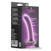 Фиолетовая насадка с гладкой поверхностью Surrender 4.75 Inch Beginner Pegging Dildo - 12 см. - Blush Novelties - купить с доставкой в Симферополе