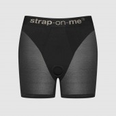 Трусики-шорты для фиксации насадок Strap-on-me Harness Lingerie Halo - size S - Strap-on-me - купить с доставкой в Симферополе