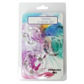 Набор из 3 эрекционных прозрачных колец - Boys of Toys - в Симферополе купить с доставкой