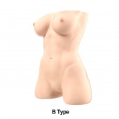 Телесный мастурбатор-торс Jessica B - Naked Factory - в Симферополе купить с доставкой