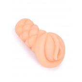 Телесный мастурбатор-вагина с вибропулей и эрекционными кольцами в комплекте - Sexy Girl - в Симферополе купить с доставкой