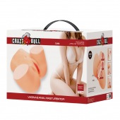 Телесный мастурбатор Liora с 2 любовными тоннелями - Baile - в Симферополе купить с доставкой