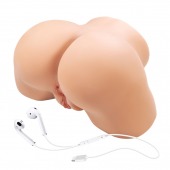 Телесный мастурбатор Olivia с 2 любовными отверстиями - Baile - в Симферополе купить с доставкой