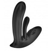 Черный вибратор для ношения с 10 режимами вибрации и колебаний - Ibiza
