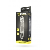 Прозрачная насадка с петлёй для фиксации - 14 см. - ToyFa - в Симферополе купить с доставкой