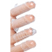 Набор из 4 насадок на член Pleasured Penis Enhancement Sleeve 4 Pack - XR Brands - в Симферополе купить с доставкой
