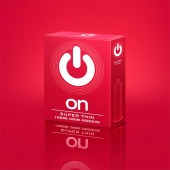 Супертонкие презервативы ON) Super Thin - 3 шт. - ON) - купить с доставкой в Симферополе