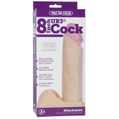 Ультрареалистичная насадка для трусиков Vac-U-Lock 8  ULTRASKYN Cock - 20,57 см. - Doc Johnson - купить с доставкой в Симферополе