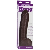 Большая насадка для трусиков Vac-U-Lock Realistic Hung - 31,7 см. - Doc Johnson - купить с доставкой в Симферополе