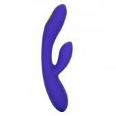 Фиолетовый вибратор с функцией электростимуляции Intimate E-Stimulator Dual Wand - 21,5 см. - California Exotic Novelties - купить с доставкой в Симферополе