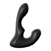 Черный анальный вибростимулятор P-Spot Milker - 14 см. - Pipedream - в Симферополе купить с доставкой