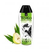 Интимный гель TOKO Pear   Exotic Green Tea с ароматом груши и зеленого чая - 165 мл. - Shunga - купить с доставкой в Симферополе