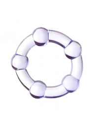 Фиолетовое эрекционное кольцо A-Toys - A-toys - в Симферополе купить с доставкой