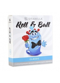 стимулирующий презерватив-насадка Roll   Ball Classic - Sitabella - купить с доставкой в Симферополе