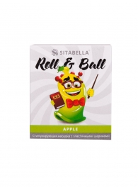 Стимулирующий презерватив-насадка Roll   Ball Apple - Sitabella - купить с доставкой в Симферополе