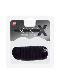 Черная веревка для связывания BONDX LOVE ROPE - 10 м. - Dream Toys - купить с доставкой в Симферополе