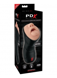 Мастурбатор-ротик Deep Throat Vibrating Stroker - Pipedream - в Симферополе купить с доставкой