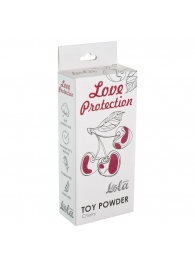 Пудра для игрушек Love Protection с ароматом вишни - 30 гр. - Lola Games - купить с доставкой в Симферополе