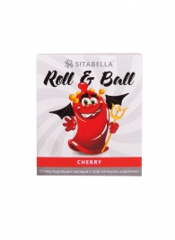 Стимулирующий презерватив-насадка Roll   Ball Cherry - Sitabella - купить с доставкой в Симферополе