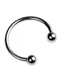 Серебристая подкова на головку пениса - ToyFa - купить с доставкой в Симферополе