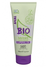 Интимный увлажняющий анальный гель BIO SuperGlide - 100 мл. - HOT - купить с доставкой в Симферополе