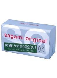 Ультратонкие презервативы Sagami Original - 12 шт. - Sagami - купить с доставкой в Симферополе