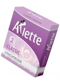 Классические презервативы Arlette Classic - 3 шт. - Arlette - купить с доставкой в Симферополе