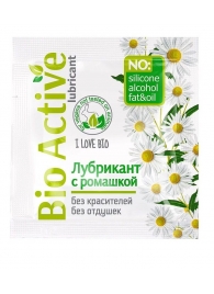 Пробник лубриканта на водной основе Bio Active - 3 гр. - Биоритм - купить с доставкой в Симферополе