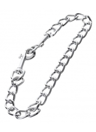 Серебристая соединительная цепочка с двумя карабинами - ToyFa - купить с доставкой в Симферополе