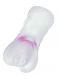 Прозрачный реалистичный мастурбатор Juicy Pussy Crystal Rose - ToyFa - в Симферополе купить с доставкой
