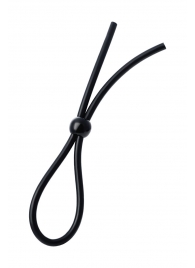 Черное лассо на пенис с одной бусиной - A-toys - в Симферополе купить с доставкой Черное лассо на пенис с одной бусиной - A-toys - в Симферополе купить с доставкой