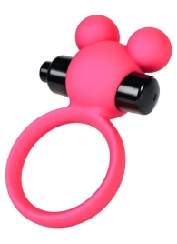Розовое виброкольцо на пенис A-Toys - A-toys - в Симферополе купить с доставкой