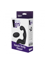 Черный вибромассажер простаты REMOTE BOOTY PLEASER - Dream Toys - в Симферополе купить с доставкой